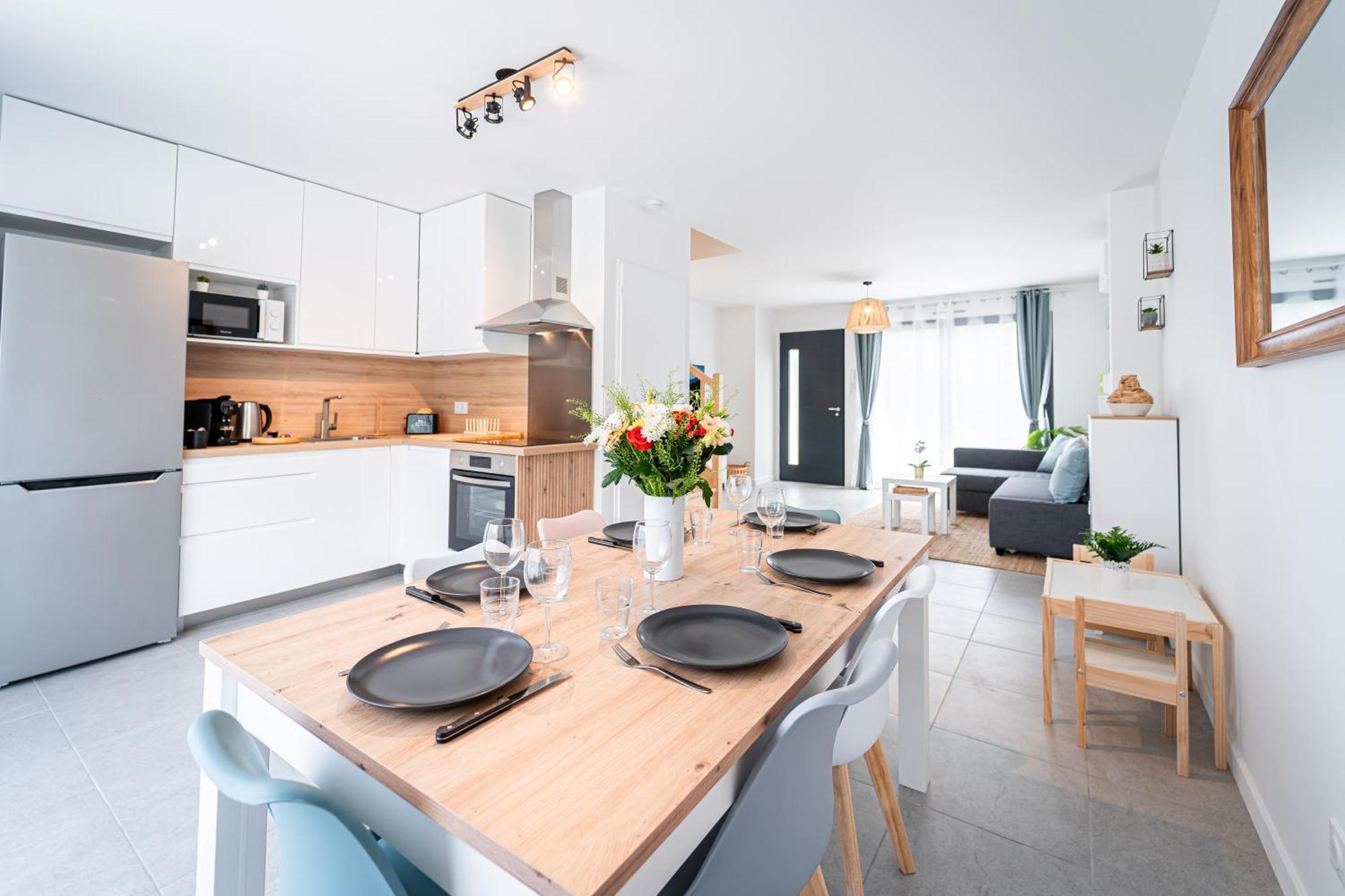 Le Cool Plex Duplex Avec Jardin, Disney 10Mn Esbly 외부 사진