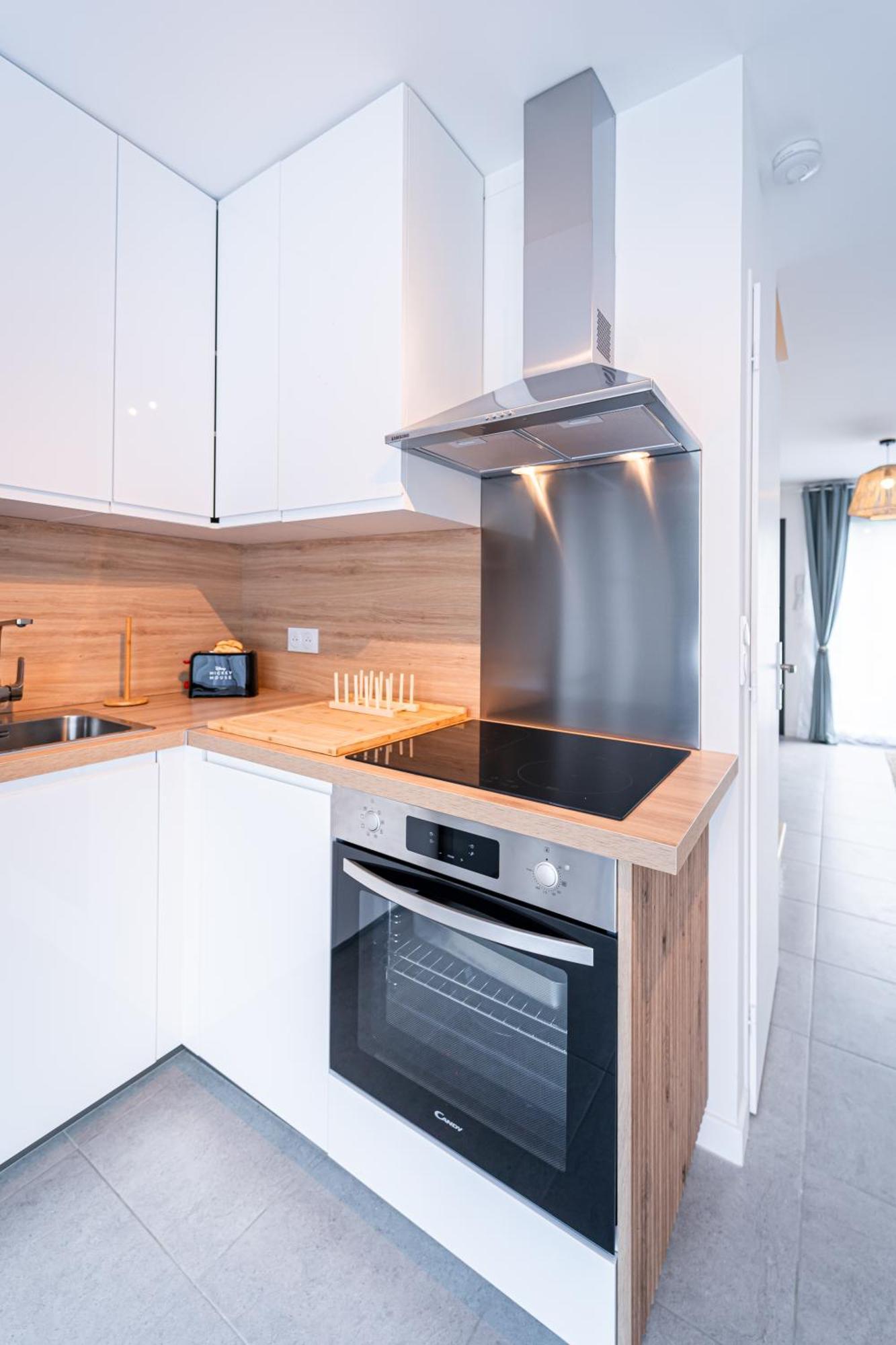 Le Cool Plex Duplex Avec Jardin, Disney 10Mn Esbly 외부 사진