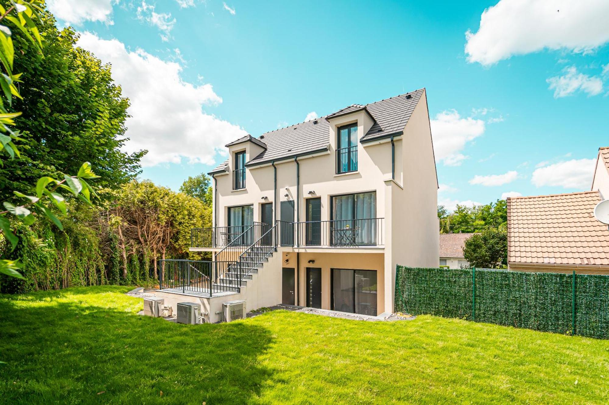 Le Cool Plex Duplex Avec Jardin, Disney 10Mn Esbly 외부 사진