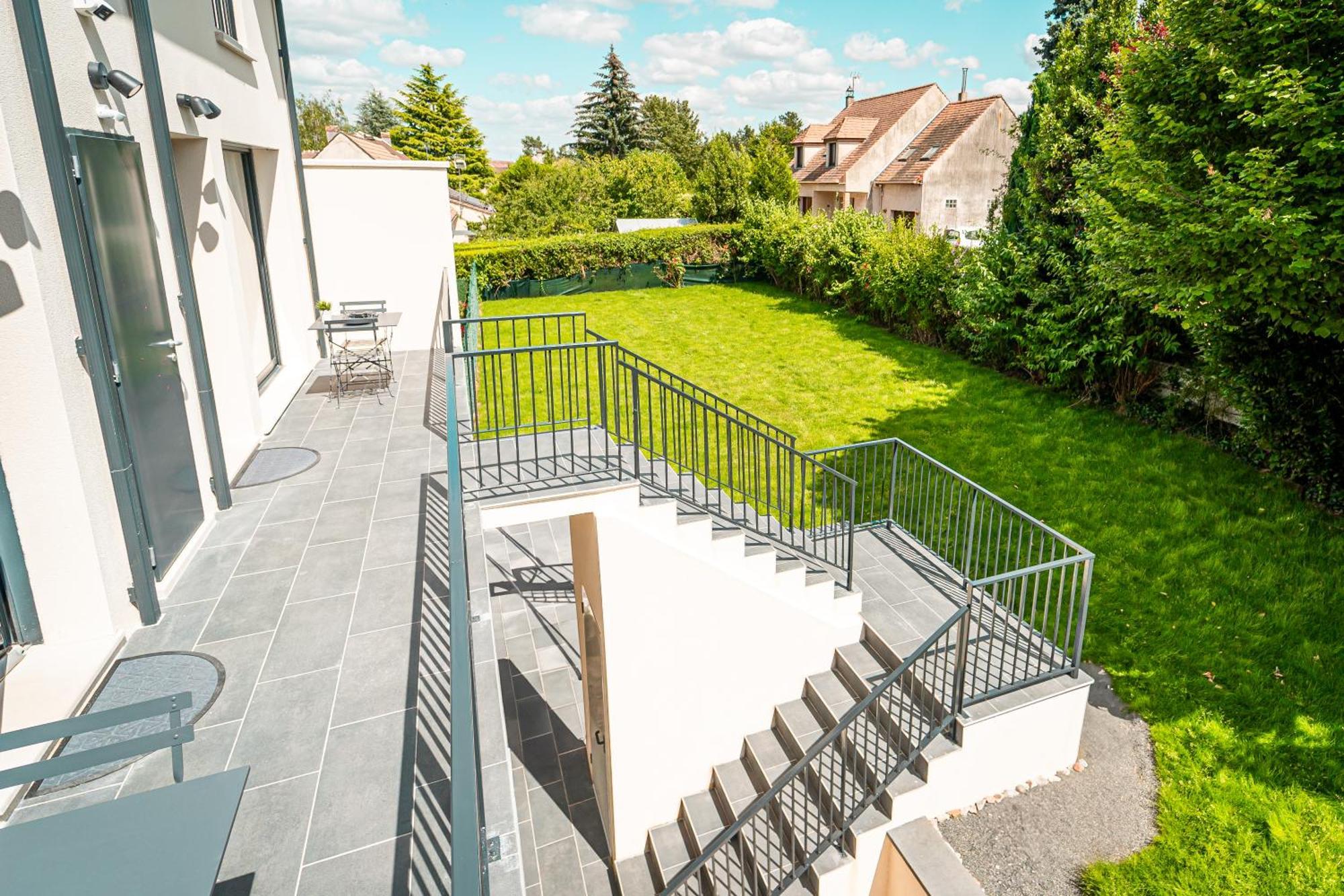 Le Cool Plex Duplex Avec Jardin, Disney 10Mn Esbly 외부 사진